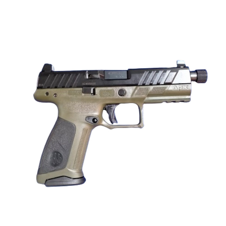 PISTOLET BERETTA APX A1 FULL SIZE TACTICAL OD 9 PARA-image