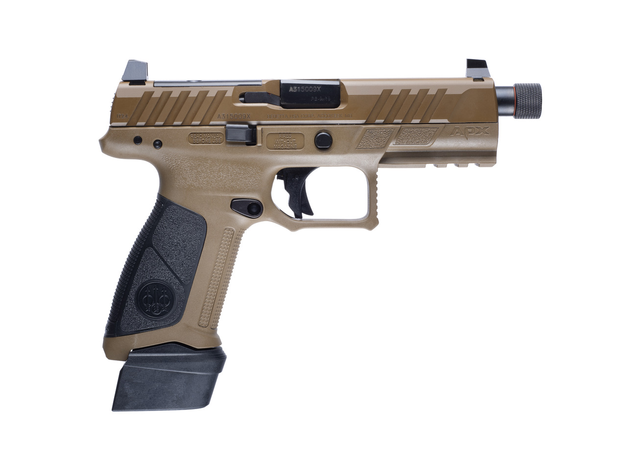 PIST BERETTA APX A1 FULL SIZE TACTICAL FDE 9 PARA 3X19-image